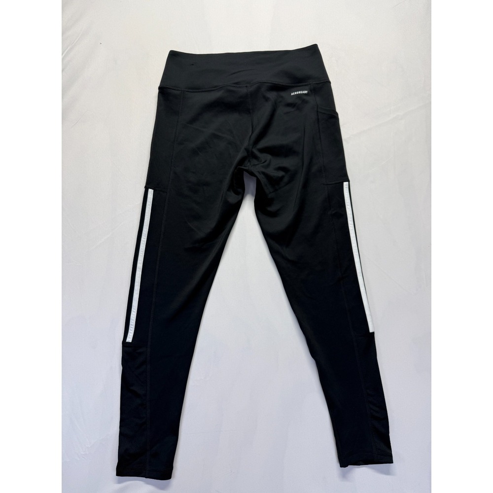 Adidas‎ Primegreen Aeroready Leggings Womens Large Black Athleisure Yoga Workout - Picture 9 of 9